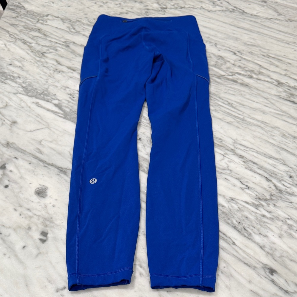 lululemon athletica Vibrant Blue Leggings - Picture 3 of 6